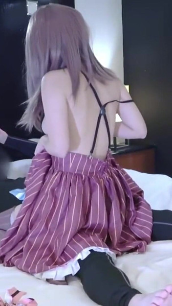 Puffy Nipple Office Beauty Returns in Cosplay for a Wild and Irresistibly Busty Private Session 1st