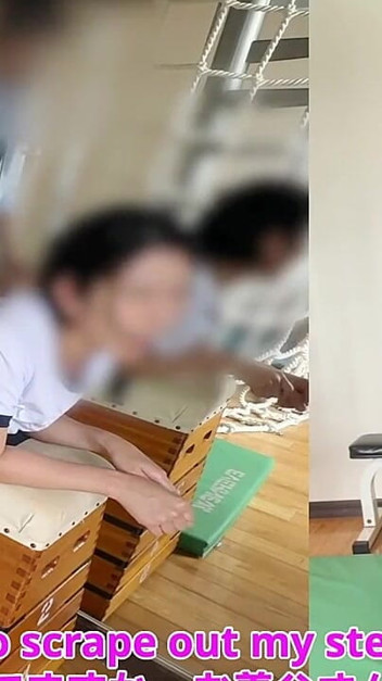 #181 Amateur Creampie, Sex with Cute Japanese/ Call Students to the Gym and Cum