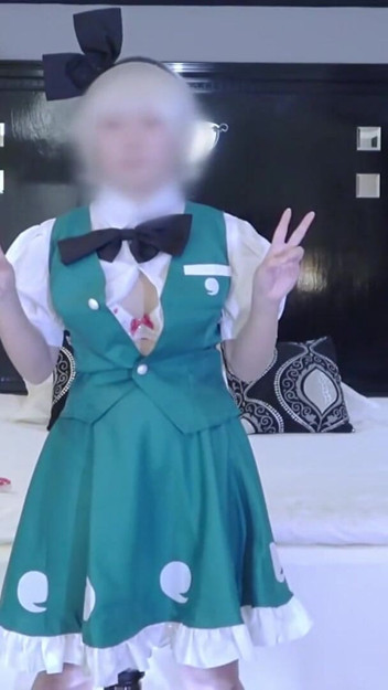 Cosplay Angel. Nurse Style Cosplayer Brings a Playful and Lively Solo Performance in a Fun Character Moment – Part2