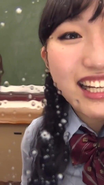 Two Japanese Girls, Mio Shinozaki and Himari Ogawa, Spit on You and Blow Their Bad Breath in Your Face