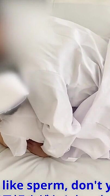 #120 New Nurse Is a Doc’s Cum Dump doc, Please Use My Pussy Today. Fucking on the Bed Used by the Patient