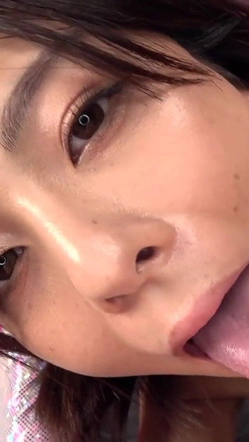 Azusa Misaki – Japanese Nose Fetish – Licking Your Nose in POV