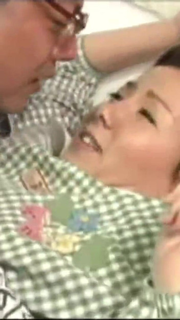 Dirty Old Man Messing Around with His Wife