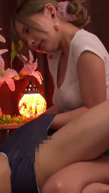 Massage Therapist Angel – Deliberately Teases a Serious Client Just to See Him Get Excited – Part1