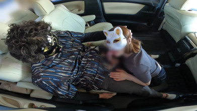 A Married Woman Gets Aroused by Her Husband and Has Car Sex