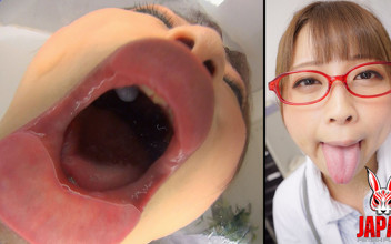 Nao Yuuki Gives You the Therapy You Can’t Even Imagine, Using Her Tongue and Plenty of Saliva.